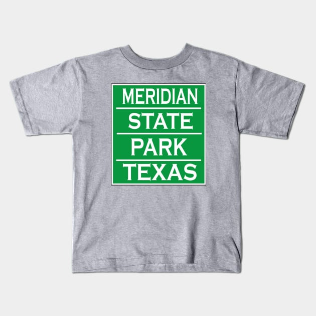 MERIDIAN STATE PARK Kids T-Shirt by Cult Classics